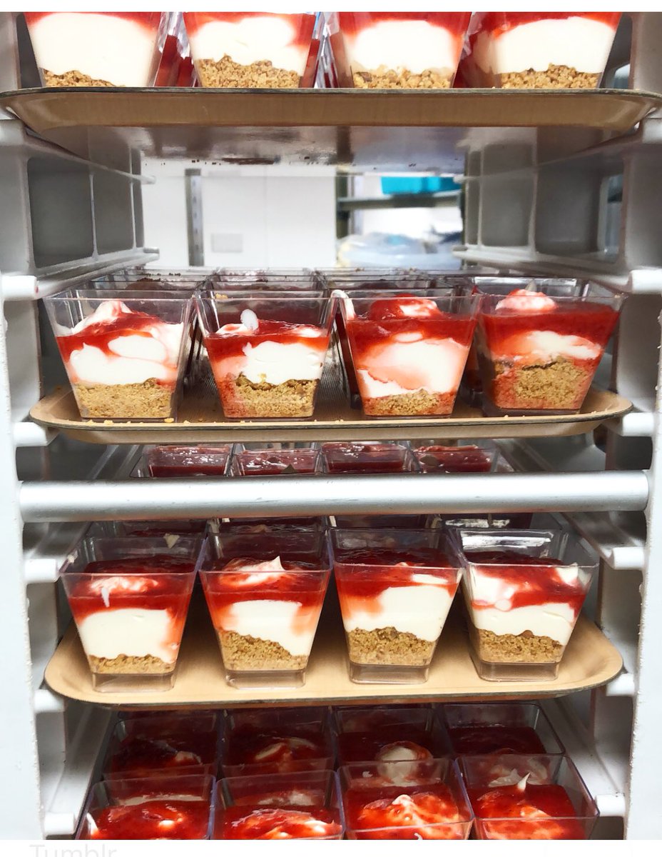 Sarah Tarbuck (@sarahpastrychef) on Twitter photo Cheesecake pots topped with strawberry compote for dessert this evening <a href="/SodexoUK_IRE/">Sodexo UK & Ireland</a> Cheesecake pots topped with strawberry compote for dessert this evening <a href="/SodexoUK_IRE/">Sodexo UK & Ireland</a>