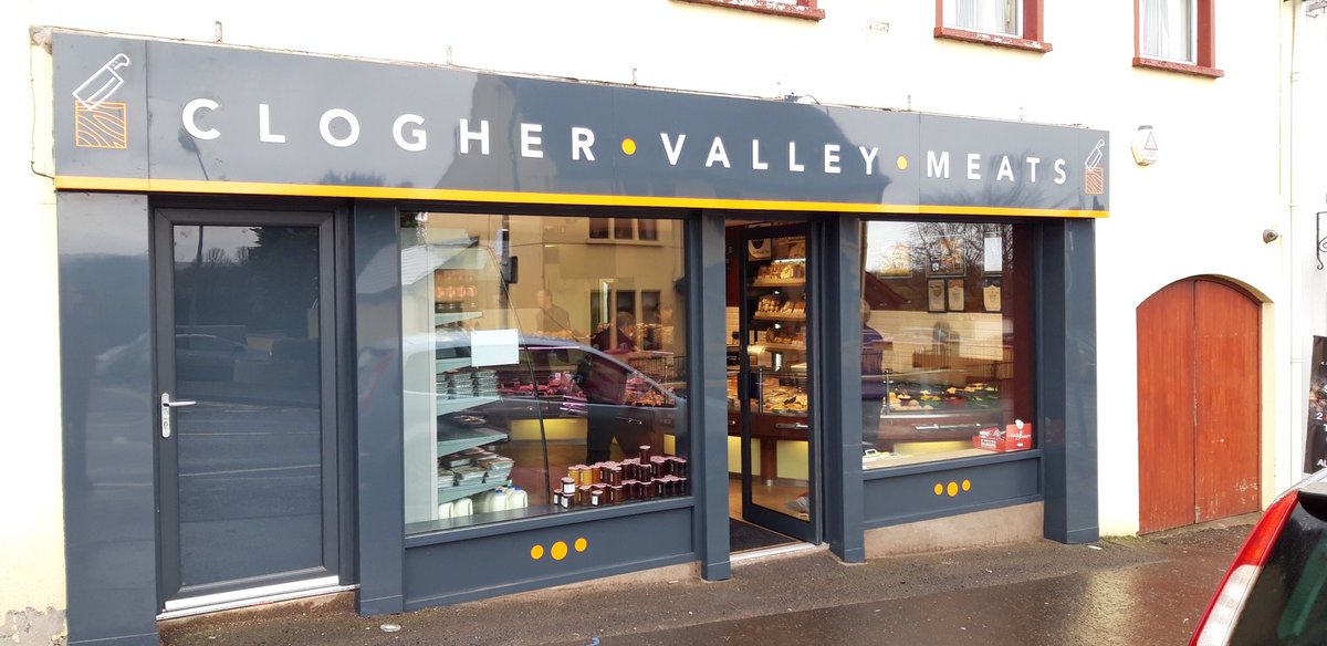 NovahSigns's tweet photo. NEW! Shop front signage with illuminated lettering completed for Clogher Valley Meats. 

Contact Novah signs today, for all your signage needs. 

📞028 8554 9639
💻info@novahsigns.com #sign #signage #shopfront #butcher https://t.co/UH4P4EP4FB