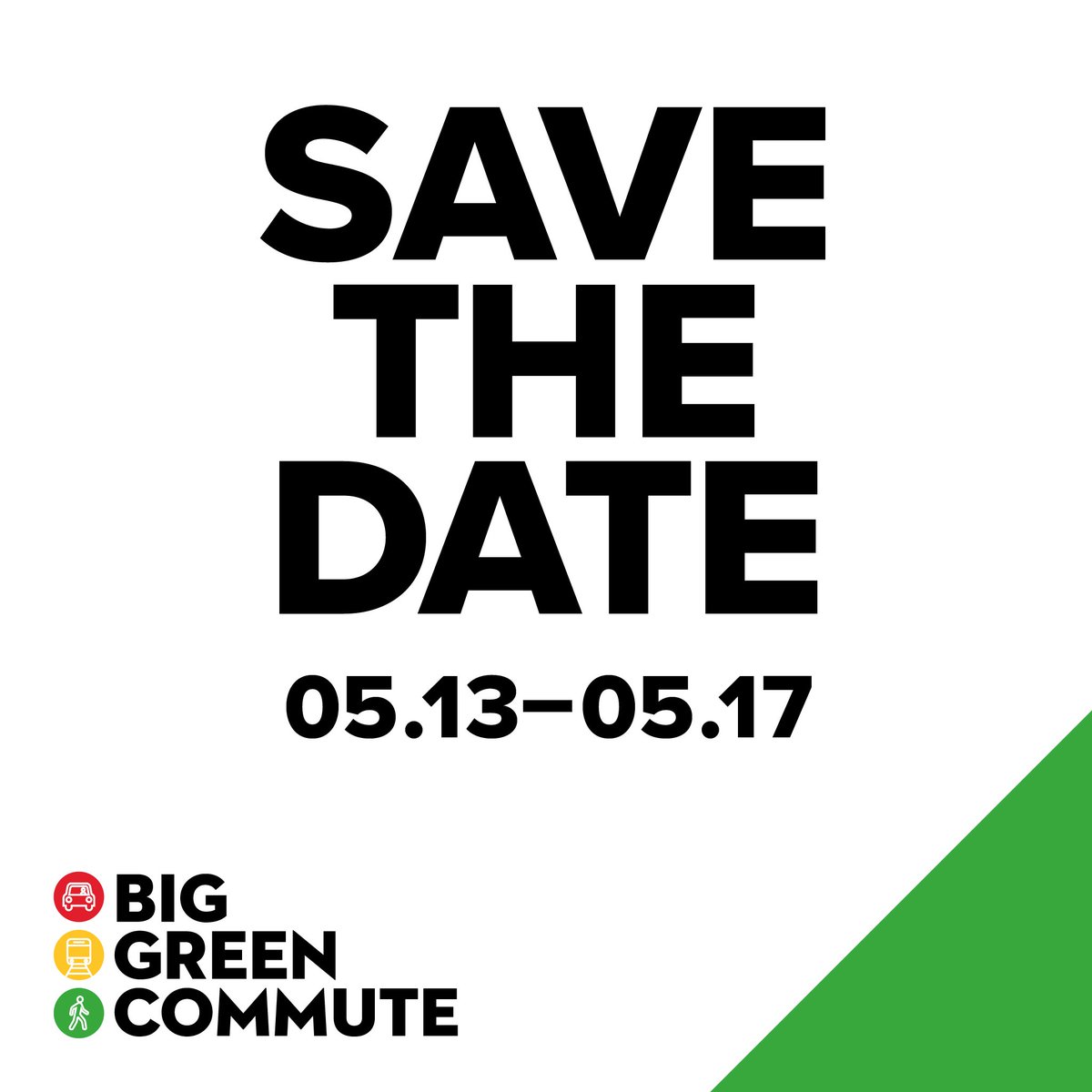 BigGreenCommute's tweet photo. Registration is now open for the 2019 #BigGreenCommute! Join us May 13 through May 17 to walk, bike, and ride while reducing your Co2 emissions and advocating for a healthier, greener society. Sign up today: https://t.co/hQIs8D9tQF #gogreen #sustainability #WashingtonDC https://t.co/kuuyiZtJfH