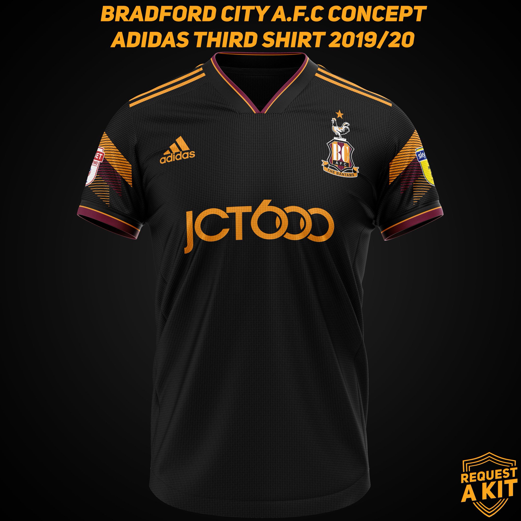 bradford city jersey