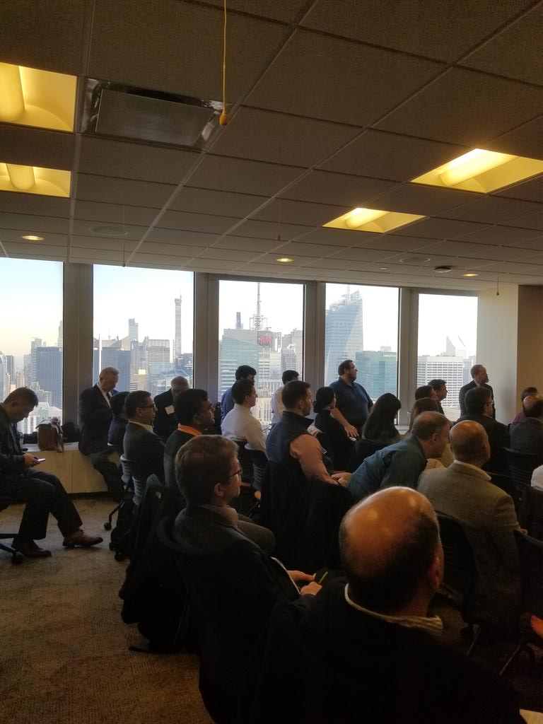 NYC chapter meeting at Century Link offices