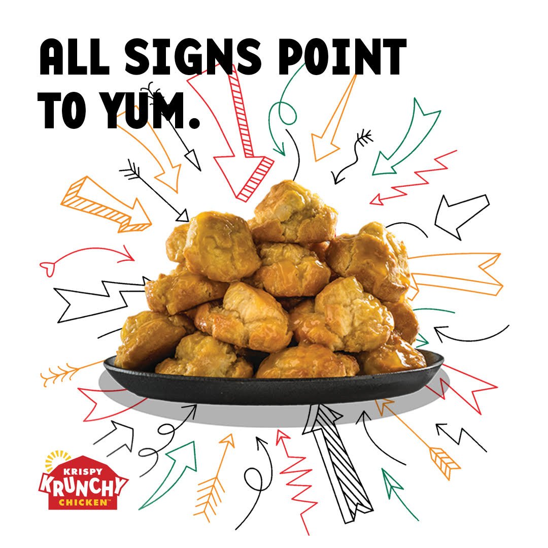 krispykrunchy's tweet photo. Naturally sweetened with honey, our honey butter biscuits are always yummy. #honeybutterbiscuits #honey #biscuits #feedyourneed #lunchbetter #krispykrunchychicken https://t.co/bosx8RH3PK