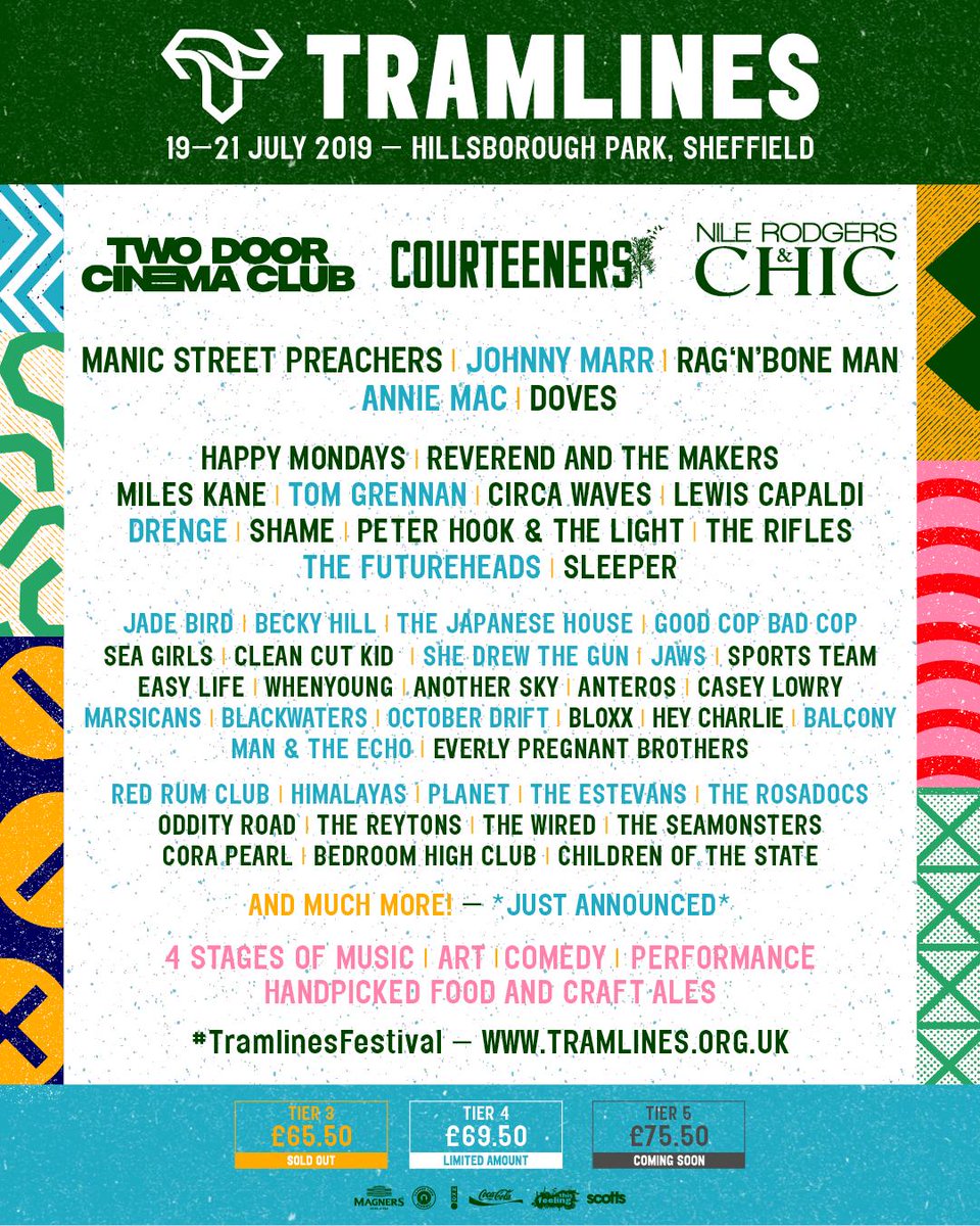Buzzing to be coming back to the Steel City for <a href="/tramlines/">Tramlines Festival</a>! tramlines.org.uk/tickets/