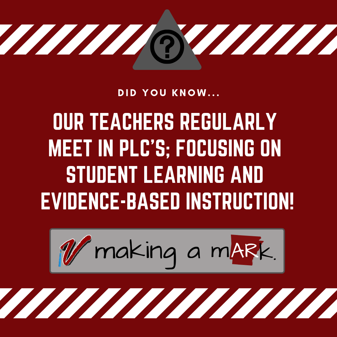 VirtualArkansas's tweet photo. Did you know?!?
.
.
Our teachers regularly meet in PLCs; focusing on student learning & evidence-based instruction! #onlinelearning #vaimpact #virtualarkansas https://t.co/hAgdZZsYDj