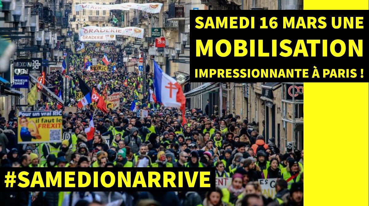 Gilets Jaunes Paris Acte33 On Twitter Ils Viendront De