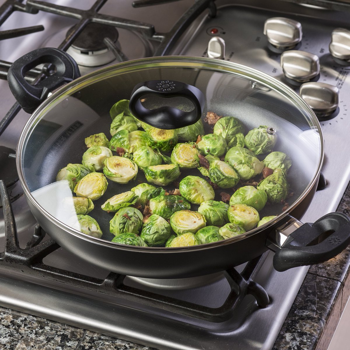 EcolutionHome's tweet photo. Every day I'm brusselin'
#pan #fryingpan #eating #delish #food #yummy #ecolution #ecolutioncookware #cooking #homechef #feedthefamily #dinnertime #suppertime #ecofriendly #safeforfamily #brusselssprouts #veggies https://t.co/Umwvmj9Zar