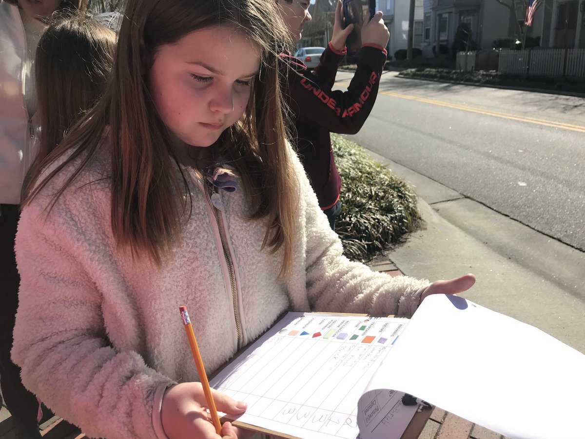 ITRT_DK's tweet image. What fun to be with @CarrsvilleElem 4th graders as they discover that geometry is everywhere! Authentic learning and inquiry makes this #PBL field experience paramount. #IC5Cs @IWCSchools