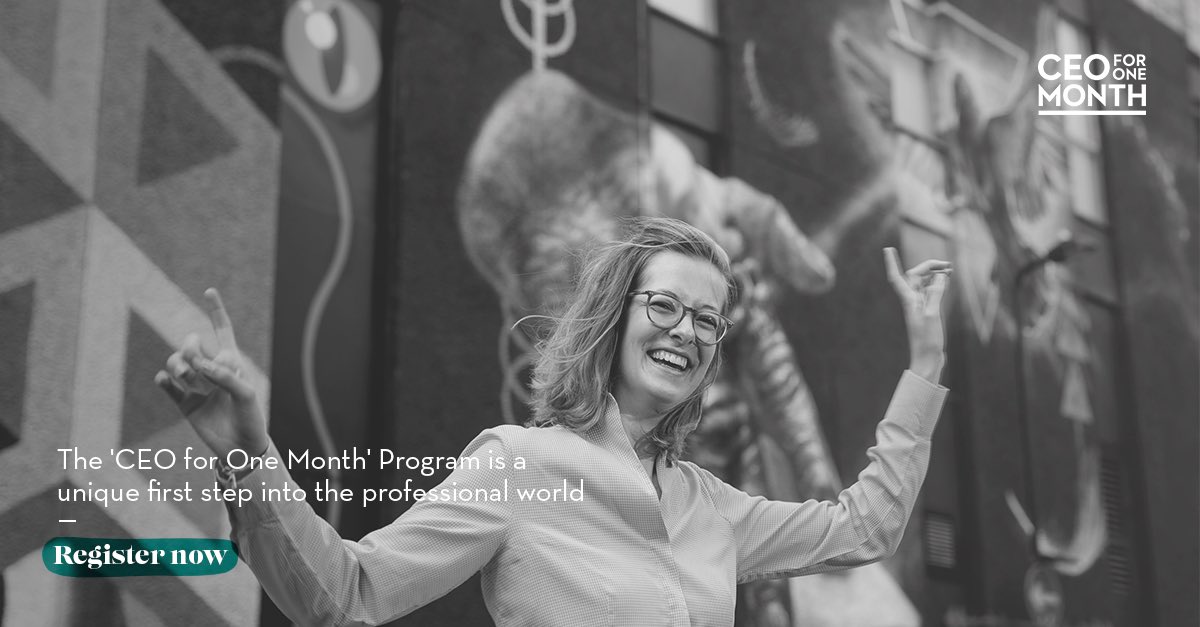 Do you have what it takes to be the next ‘CEO for One Month’ at the Adecco Group? Leaders of tomorrow -sign up today 
ceofor1month.com/register/   #CEO1Month  #CEO1MonthUKI
