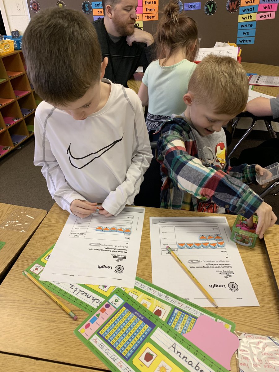 This week we are working on measurement! Today we are using erasers to measure and compare lines with a partner.   <a href="/JimLangBGCS/">Jim Lang</a>