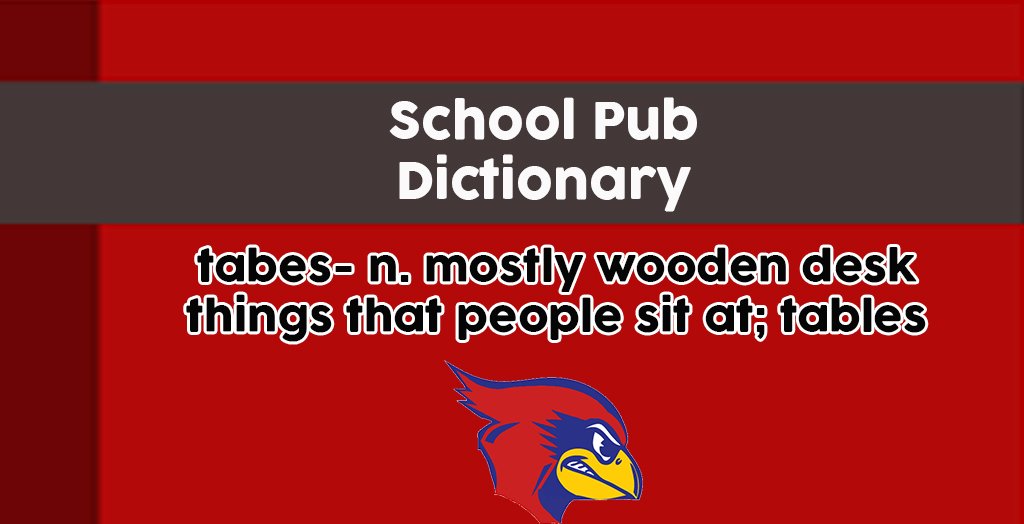 Get in on the lingo of the School Publications class!
Created by: Reagan Webb