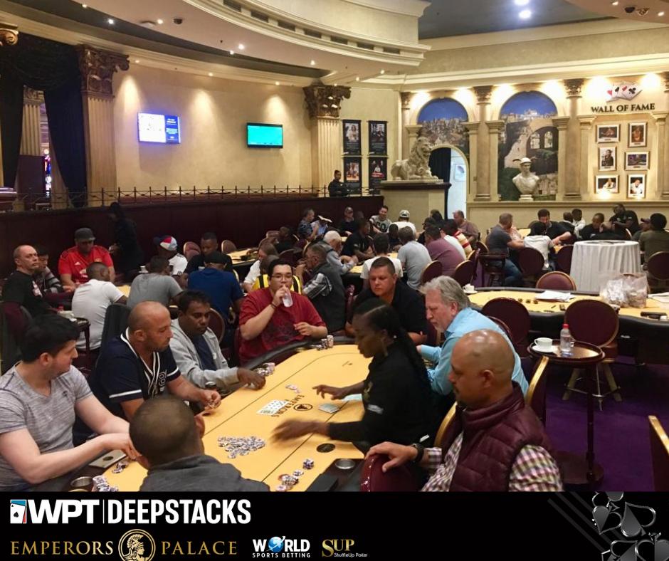 ShuffleUpSA's tweet photo. WOW! 52 players so far at tonight's #WPTSA satellite! π
Buy-in: R250/20000
Re-buy: R250/20000
Double re-buy: R400/40000
Add-on: R250/50000
Late reg until 21h00 β±
βοΈ Kirsty - 071 753 2711
#SUP #WSB #WPTDS #Poker #ThePalaceofDreams https://t.co/Z8KKN7oCGM