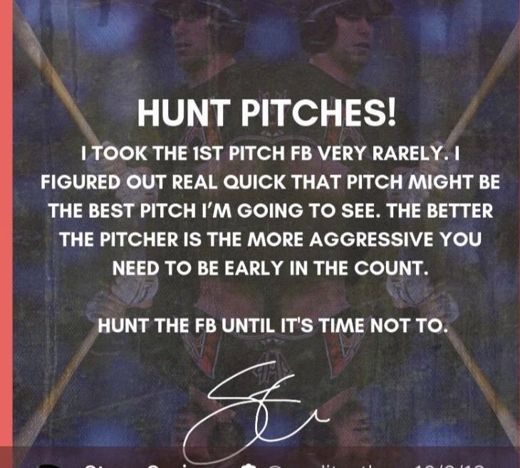 qualityatbats's tweet photo. The harder he throws the slower your feet need to be-CONTROLLED VIOLENCE https://t.co/Qvnh8Sr7Ei