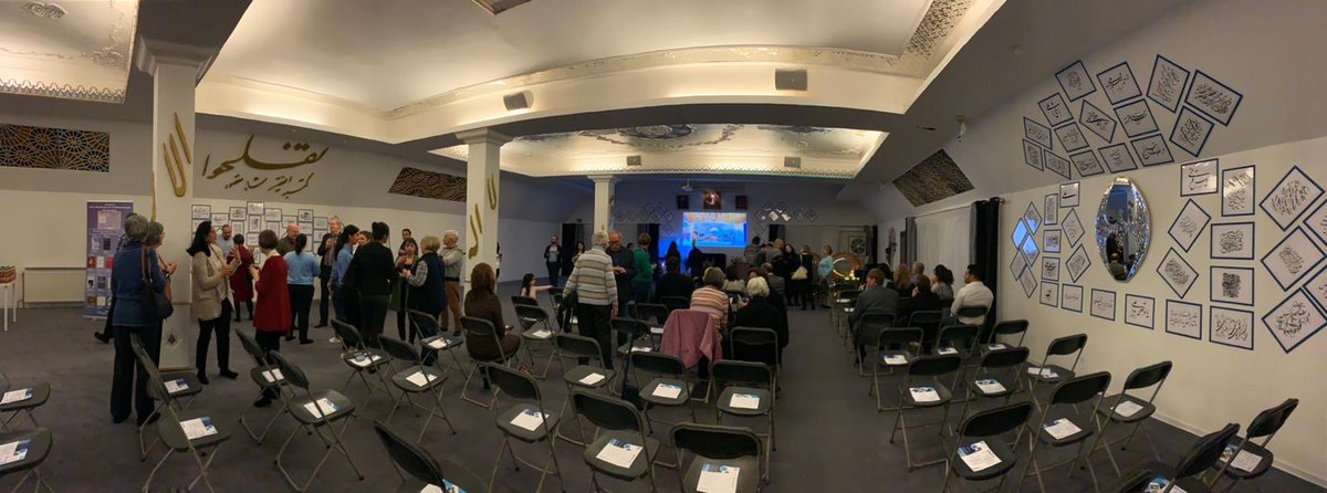 MTOShahmaghsoud's tweet photo. Langsam füllt sich der Saal in unserem Gemeindezentrum in Düsseldorf. Gleich startet das Musikstück „Frühlingsbeginn“ &amp; stimmt die Gäste ein in die Vorfreude auf den Frühling #mtoshahmaghsoudi #sufismus #sufismusindeutschland #nowruz #mto https://t.co/Wa52Zs8gnE