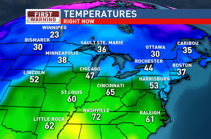 TOMRUSSELLCBS21's tweet photo. Warmer air trying to take over.  Don't know about you but I'm lovin' it!  #notquitespring https://t.co/JAJtmkvE5v