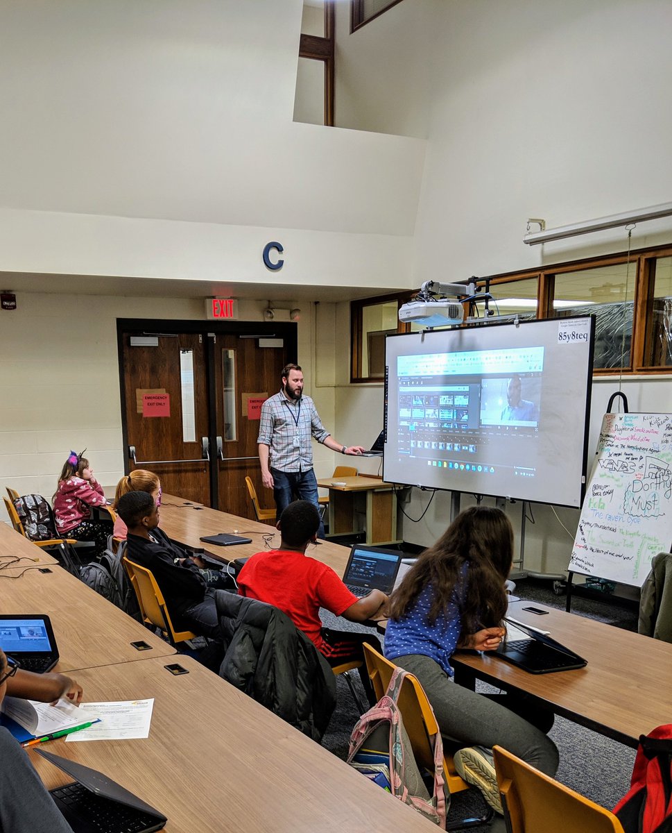 ICSDEdTech's tweet image. Social studies students  at @BoyntonMSIthaca learn how to create their personal empowerment statement using @WeVideo with @edtechmro. #icsdedtech #TeamICSD