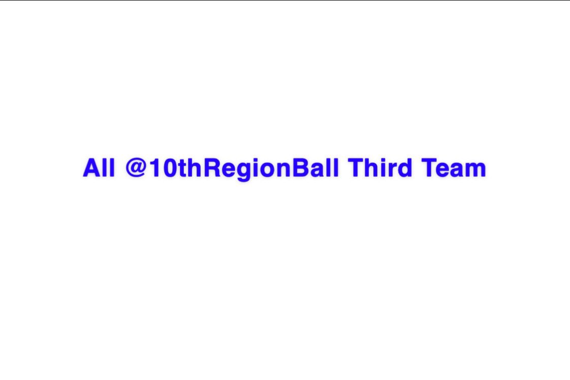 All <a href="/10thRegionBall/">10th Region Basketball</a> Third Team

G - Jared Wellman, GRC

G - CaMarr Myers, Bourbon Co.

G - Quenton Turley, Harrison Co.

G - Ethan Eilerman, Brossart

G - Jhace Cummins, Bracken Co.

F - Pharoah Davis, Montgomery Co.

F - Jalen Byars, Paris

F - Nathan Joyce, Scott