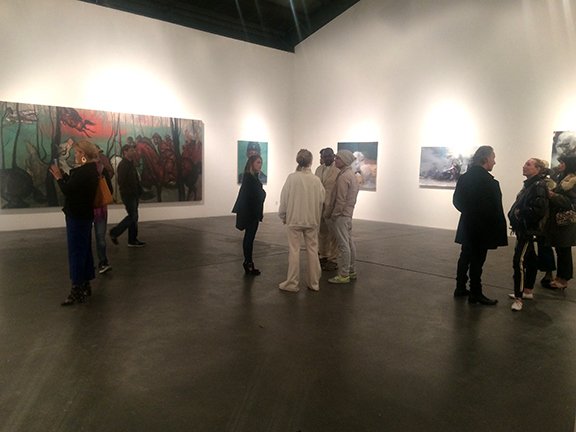 Painter_Inc's tweet photo. Signs of a successful opening night! Stop by the gallery to catch our latest show, "Mann, Guest, Lagarrigue" through March 23rd!
#mannguestlagarrigue #patrickpainter #artexhibition #contemporaryart https://t.co/zYE9G6ZWNr