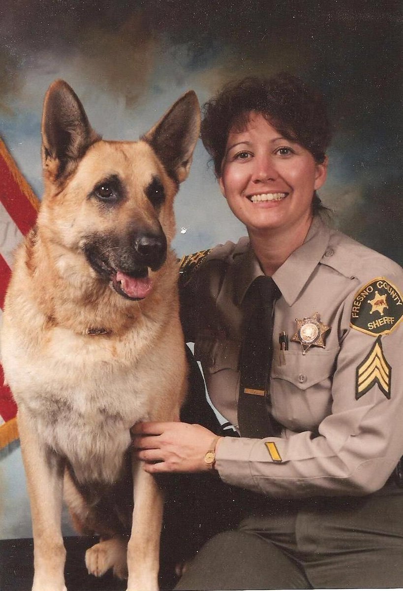 Today is National K9 Veterans Day.  Justice was a great dog! #NationalK9VeteransDay
