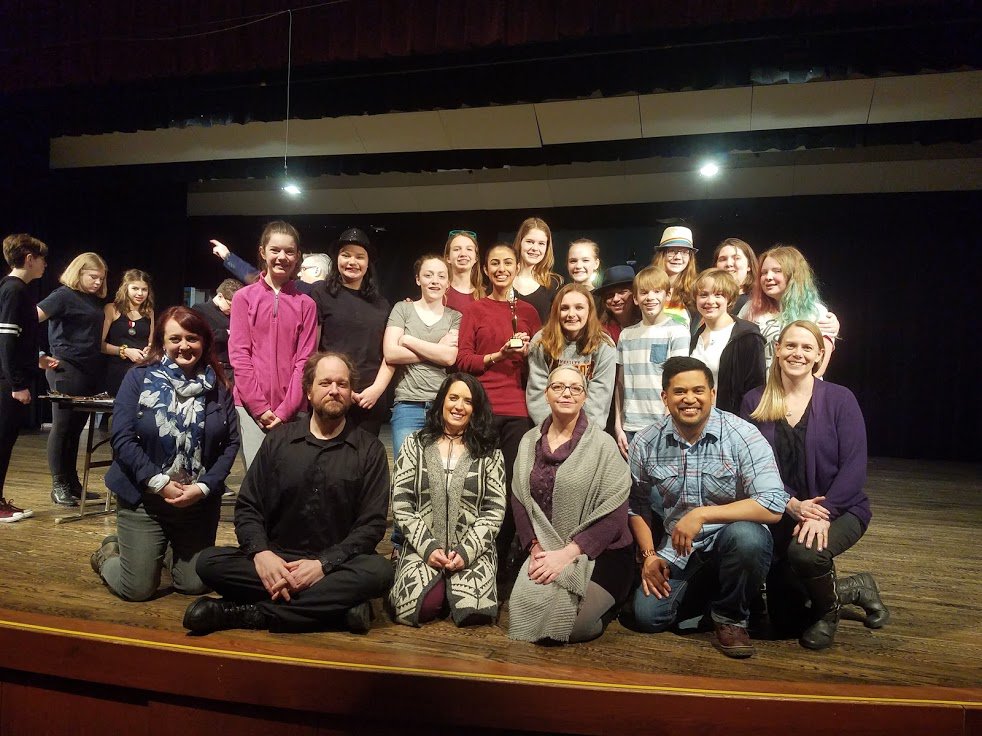 SkramstadEP's tweet photo. Congratulations to Eden Prairie's Central Middle School One Act Play which took 1st place at the competition at Centennial Middle School!  Caitlin Warshaw took home the award for best supporting actress!  @EdenPrairieNews #ThespianSociety #WeInspireEACH @EPCMS @EPS272 https://t.co/ZAM2fuKUjb