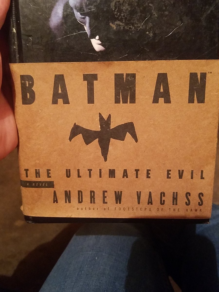 NotThatJasonLee's tweet photo. Time to re-read a classic. #Batman #TheUltimateEvil @AndrewVachss #FacebookDown https://t.co/ODTA6XkEtb