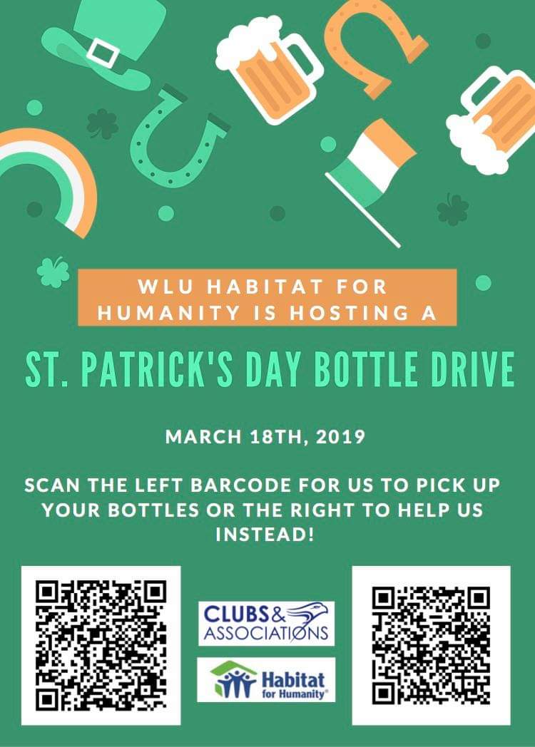 Save your empties, save the date! Habitat volunteers will be making house calls to collect your bottles for charity. Sign up to donate here: docs.google.com/forms/d/e/1FAI….