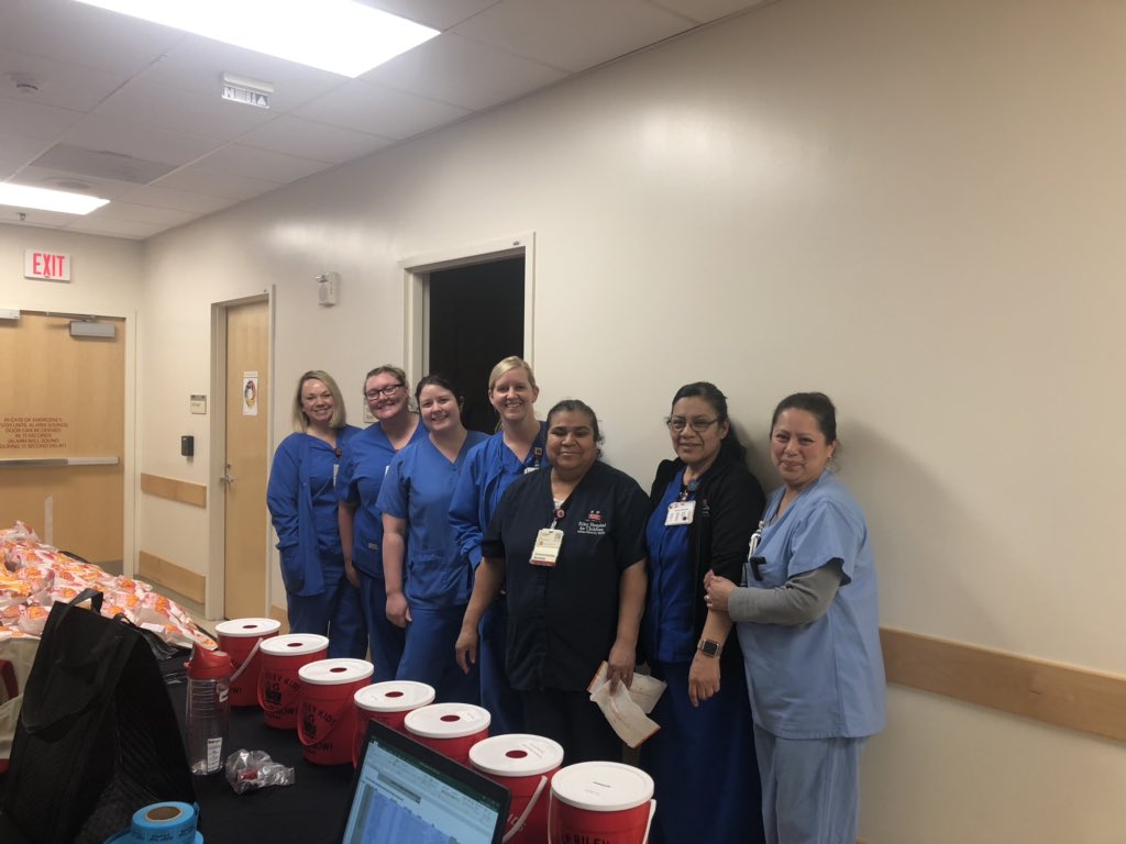 emburnett215's tweet photo. Today’s Employee Safety Expo was a success! Our Safety Advocates and volunteers made this a fun and interactive day for safety learning.   Looking forward to tonight’s Expo!@RileyChildrens #RileyValues #PSAW19 @IUHealthTeam https://t.co/jTysGpywLD