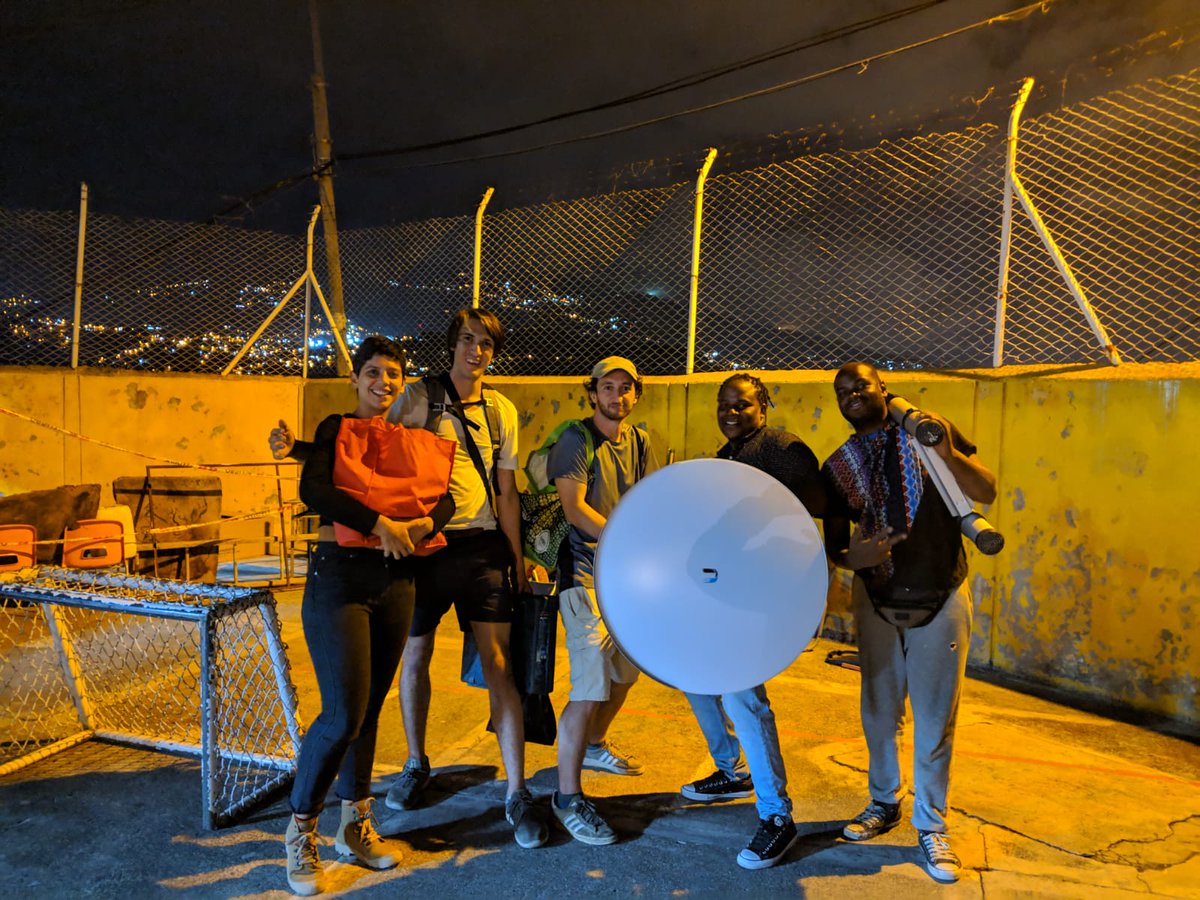 AltheaNetwork's tweet photo. Do #Althea antennas make people happy? Sure looks like they do! #SwitchToAlthea https://t.co/knjnX9a4NK