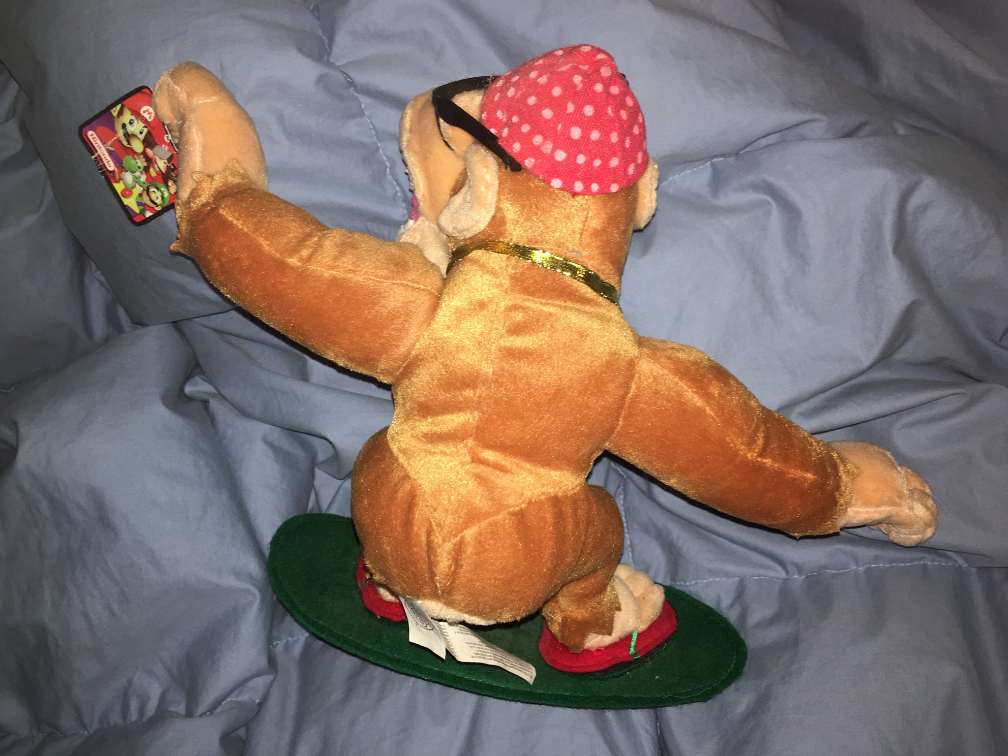 play by play funky kong plush