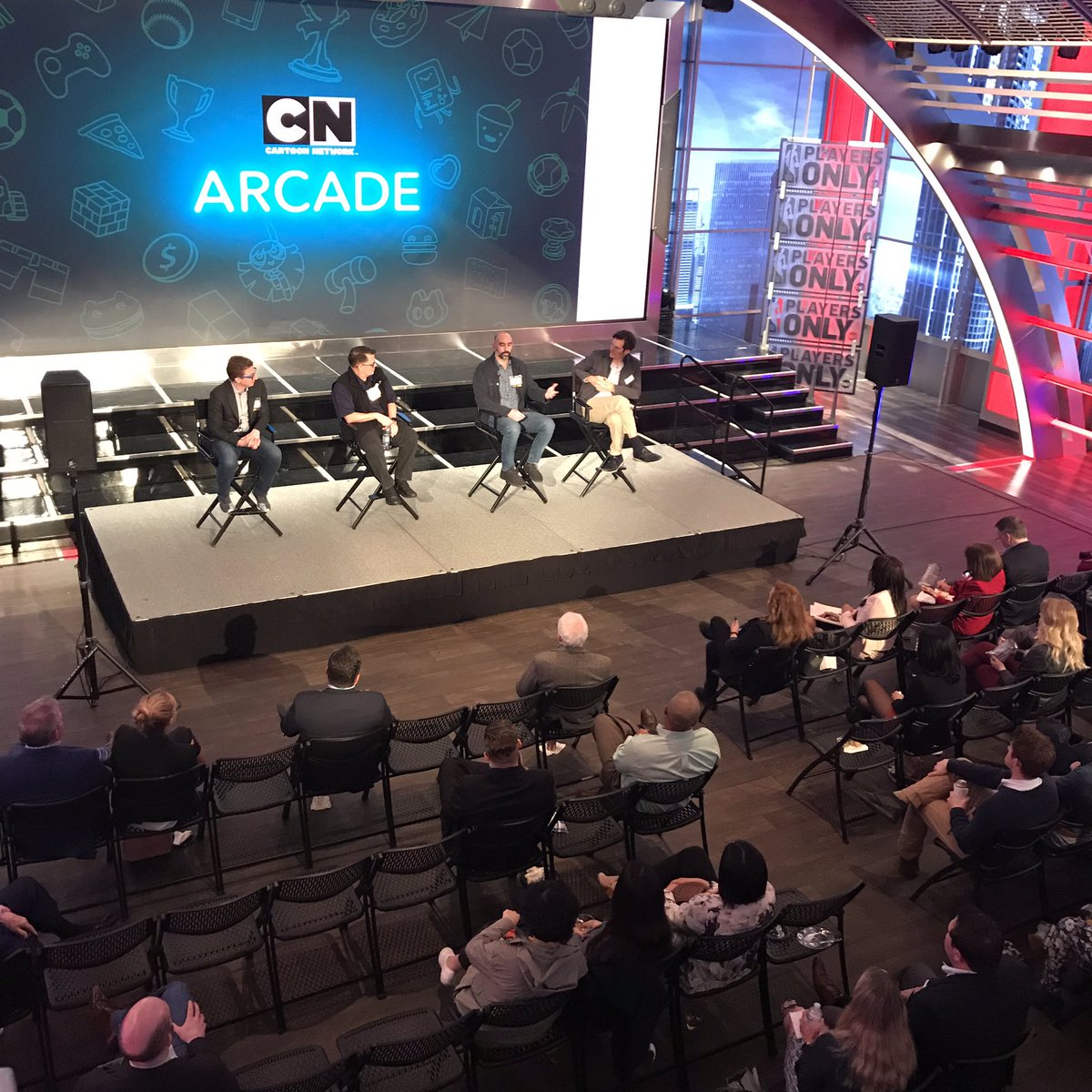 GTBN's tweet photo. Innovation in Entertainment panel at Turner this evening! https://t.co/q74T0xn4VG