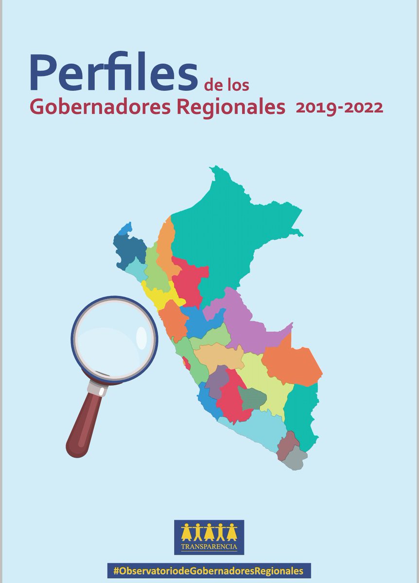 Sigue nuestra web. En breve, Perfiles de los Gobernadores Regionales 2019 - 2022
Un nuevo producto de nuestro #ObservatoriodeGobiernosRegionales