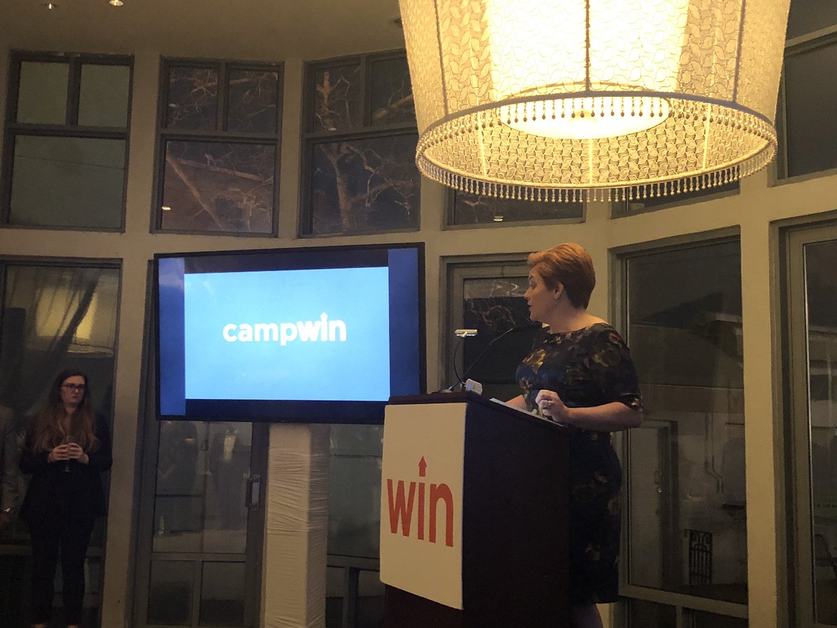 WINNYC_ORG's tweet photo. “So thank you, for believing in the potential of homeless children, for seeing them, for making sure they’re not forgotten & for giving them an environment where they can learn & get to be just kids,” our CEO @chriscquinn @ our Win Partner’s #ImpactParty for #CampWin https://t.co/THBIr4G79p