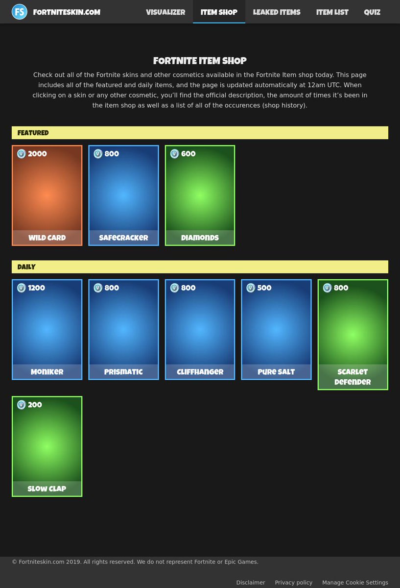 FortniteSkin tweet media