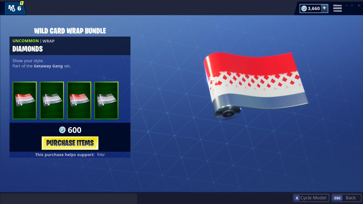 Fortnite News Fnbr News On Twitter To Clarify All 4 Wraps Are - fortnite news fnbr news