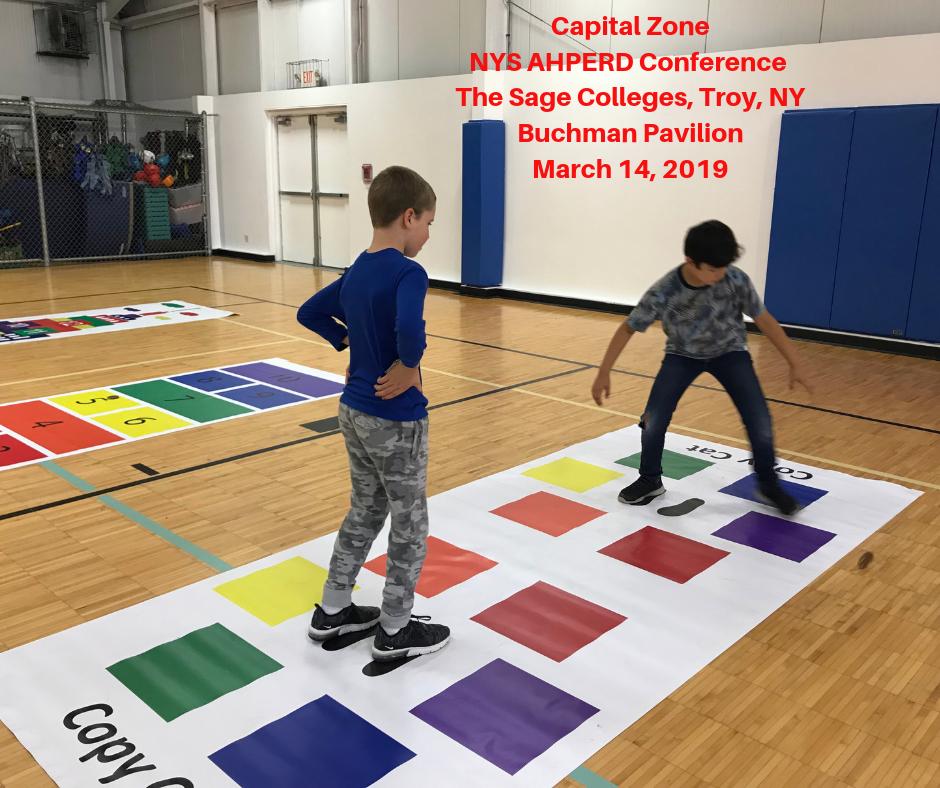 FitandFunPlay's tweet image. We'll be at the Capital Zone NYSAHPERD Conference tomorrow.

Please join us for our presentation:
Enhancing your PE Program with Stencils, Stickers and Games-toGo.
 
#PEGEEKS #redefiningrecess #getmoving #sensorypathways