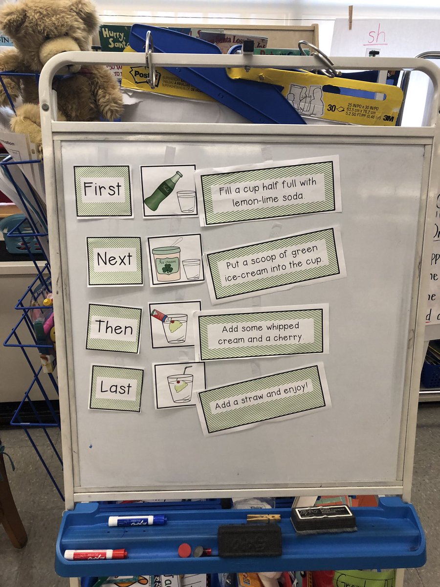 Corrine_Geiger's tweet photo. Practicing some how to writing with a yummy twist. #howtowriting #learningisdelicious #stpatricksday #SASDNEXT #SASD_EMC @cquinnbuck https://t.co/gM73S3ogqc