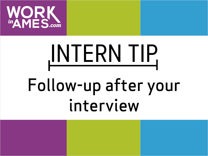 InternAmes's tweet photo. Itโs time for another #InternTip! Did you have an awesome interview with a prospective employer? Be sure to follow-up with them!
Sending a simple 'thank you' email or phone call following your interview will show your excitement about the position and their company! https://t.co/Aq32EKP8Dp