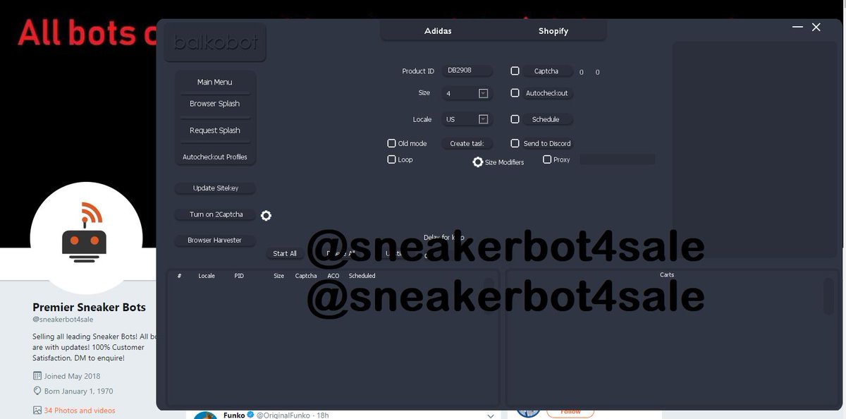 nike shoe bot twitter