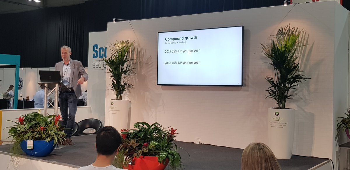 Scottish tourism in good health - people looking at Scotland as a destination for holiday up 19% and 10% respectively over the last two years according to #tripadvisor #ScotHot19 #Scotland