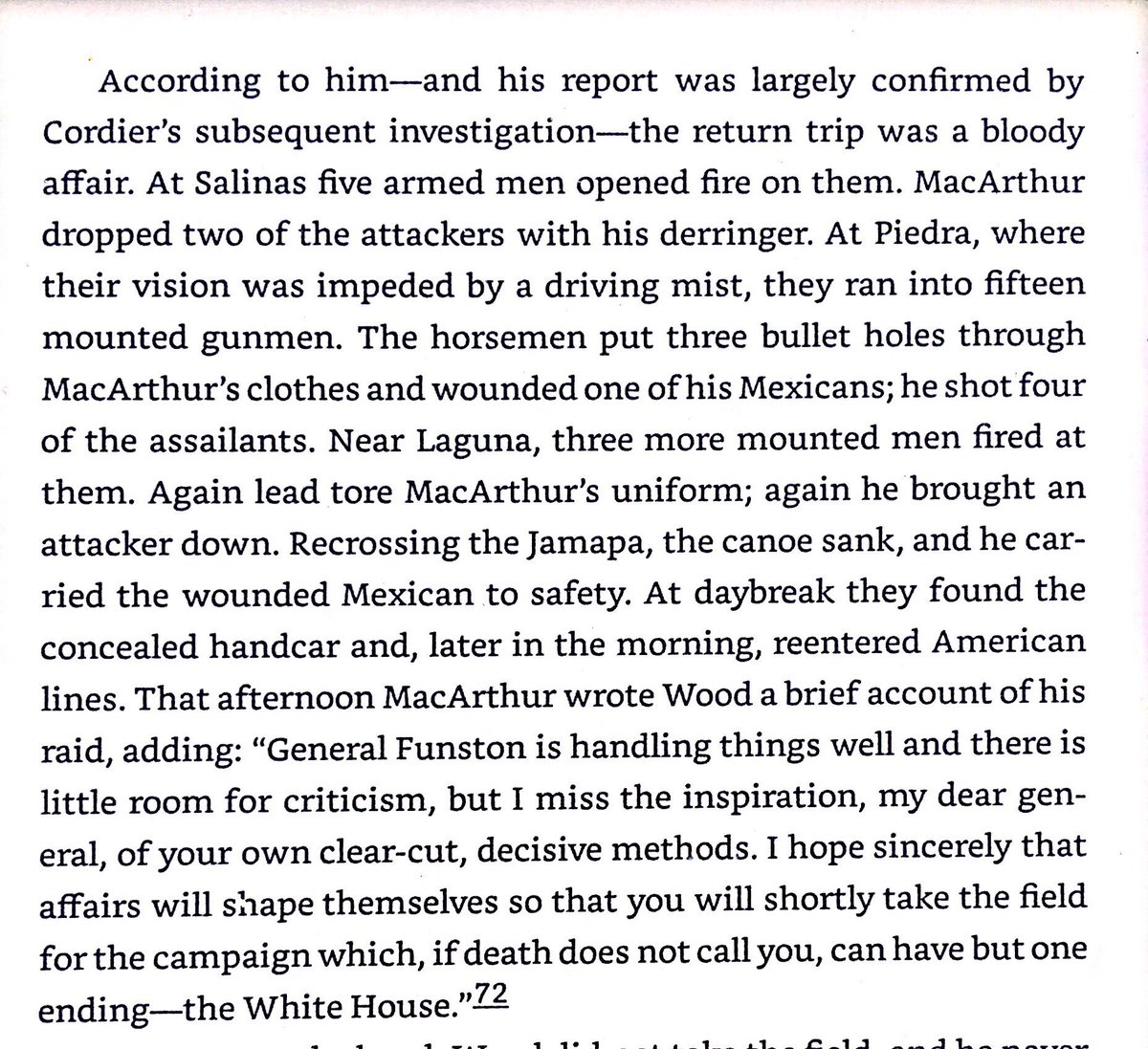 MacArthur had shot 9 men by the age of 35