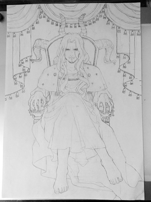 下描き⸜( ⌓̈ )⸝✐☡ 