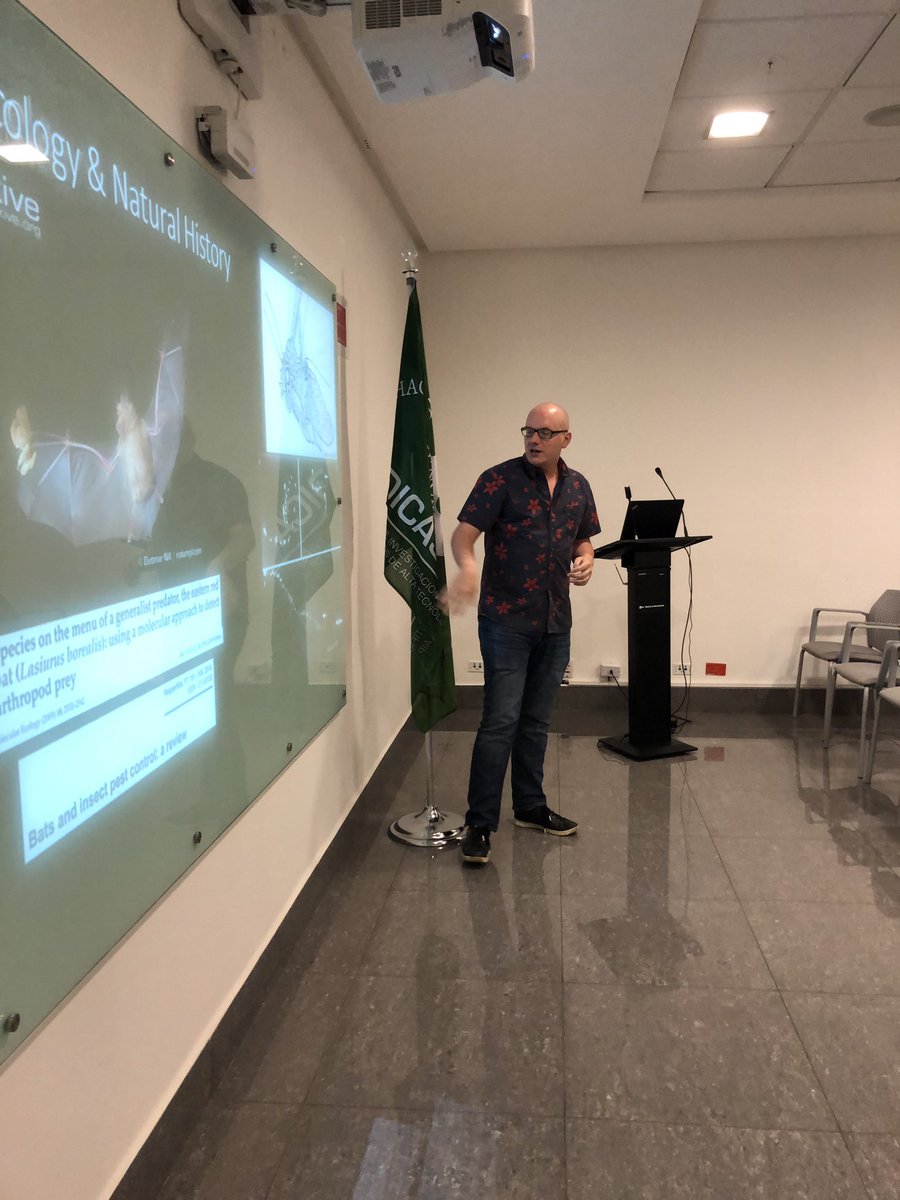 Predation risk-induced physiology and neural plasticity: How bat calls can influence brain development" by Dr. Rolando's  student Scott Cinel