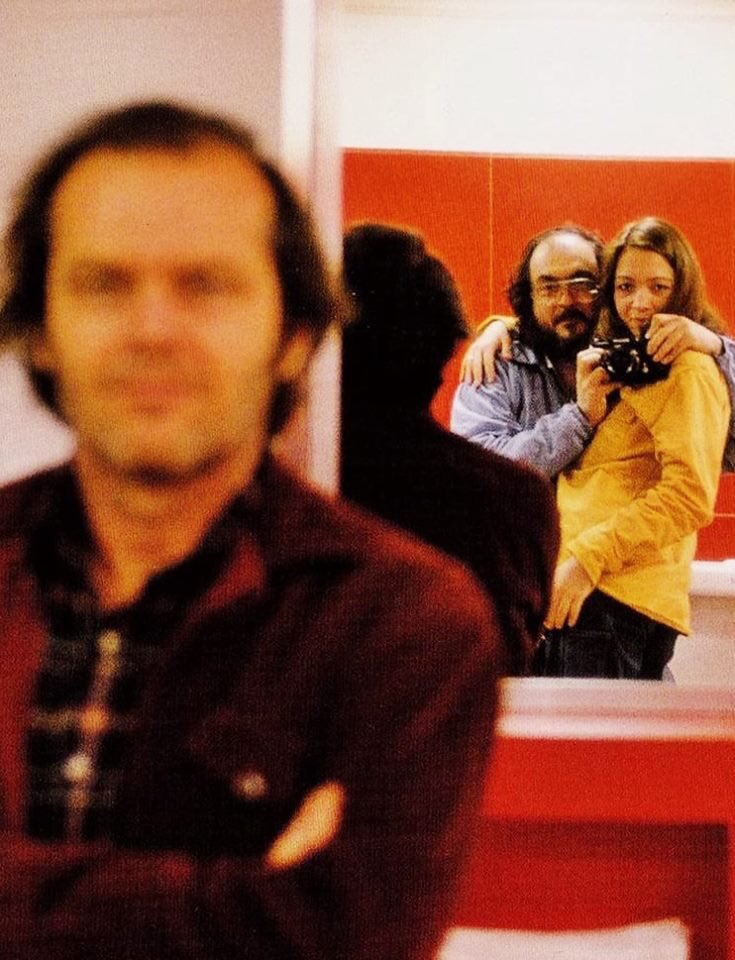 TheCinegogue's tweet image. Kubrick taking selfies on set.