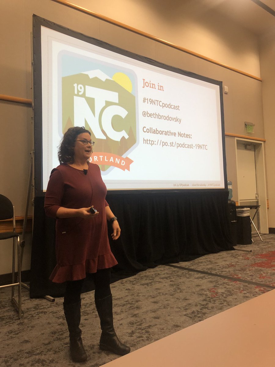 lwvlosangeles's tweet image. Our League is happy to have our Executive Director attending NTC in Portland. Great session this morning on making, managing and marketing a podcast with .@bethbrodovsky #nten #alchemytech #alchemytraining #ntc19