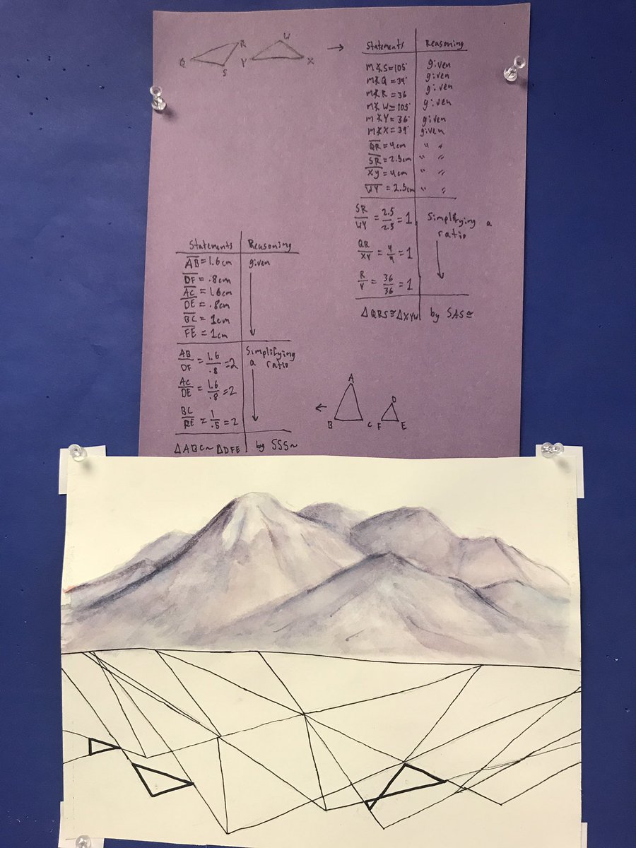 techmescience's tweet photo. @MorahAndrea SS putting STEAM into action at JDS. Final project for a math unit. #ngss #nsta https://t.co/cf9SiOCWw8