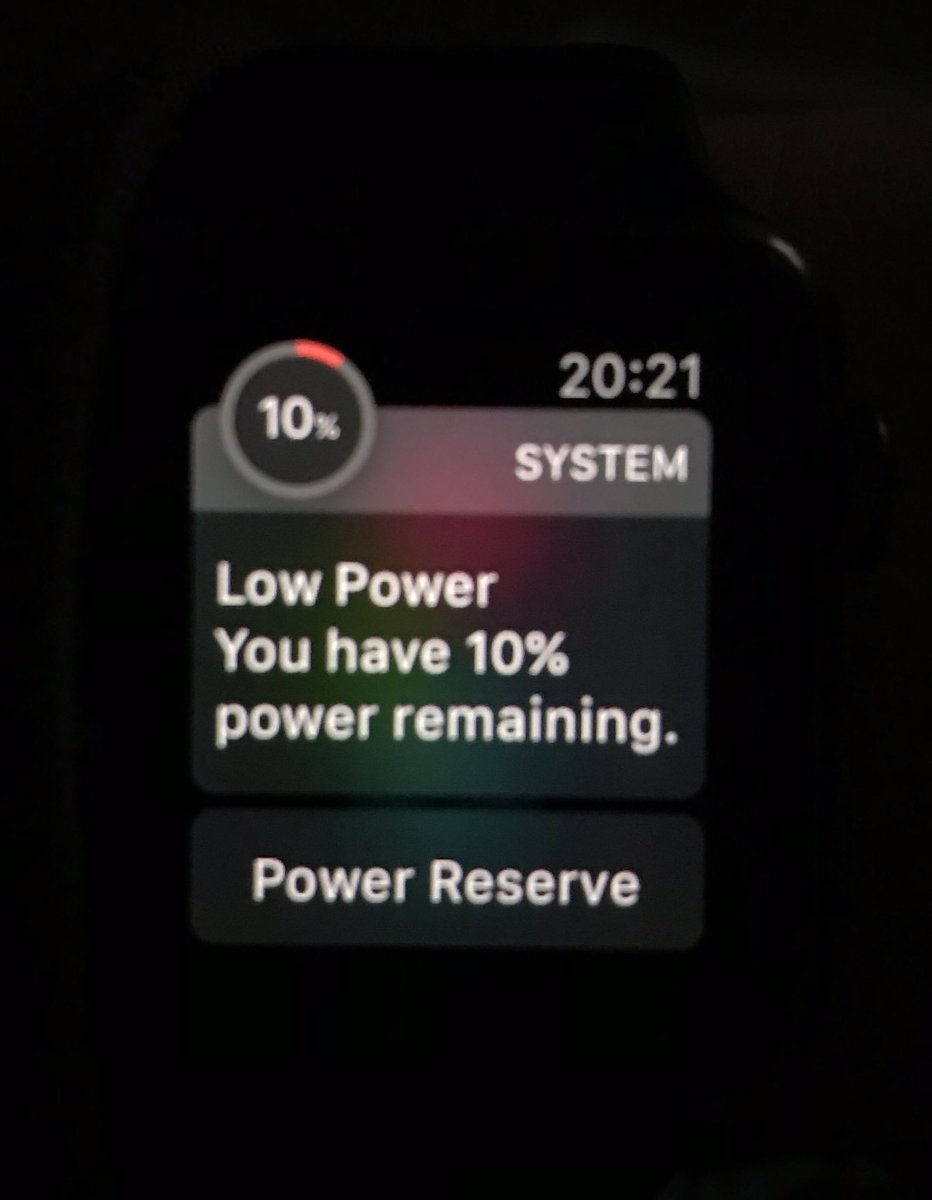 Trouble351's tweet photo. Well i knew it was around 8:00 - 8:30pm ..... bloody thing 😢 .... not even 3 years old 🤷🏼‍♀️ #applewatch https://t.co/WZUzWx2sKG