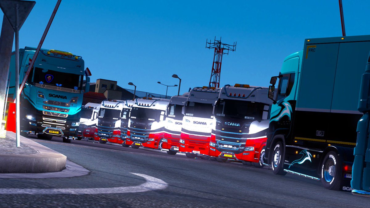 ICELogisticsvtc's tweet photo. Another @tstgroupvtc convoy today! Great management hosted by Sam! We hope to see you tommorow at our convoy! And as always, #StayFrosty ❄️ https://t.co/LYx7f3tSKK