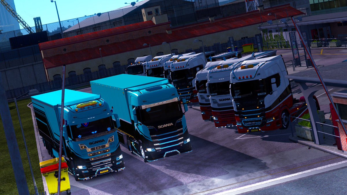 ICELogisticsvtc's tweet photo. Another @tstgroupvtc convoy today! Great management hosted by Sam! We hope to see you tommorow at our convoy! And as always, #StayFrosty ❄️ https://t.co/LYx7f3tSKK