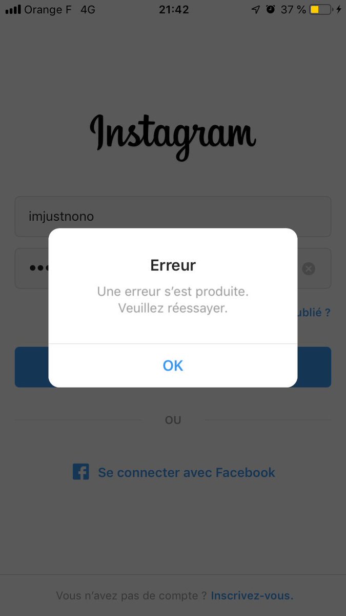 ImJustNono_'s tweet image. #instadown #InstagramBlackout2019 #instabug #instagramerror #Instagramdowm #instagram 😭😭