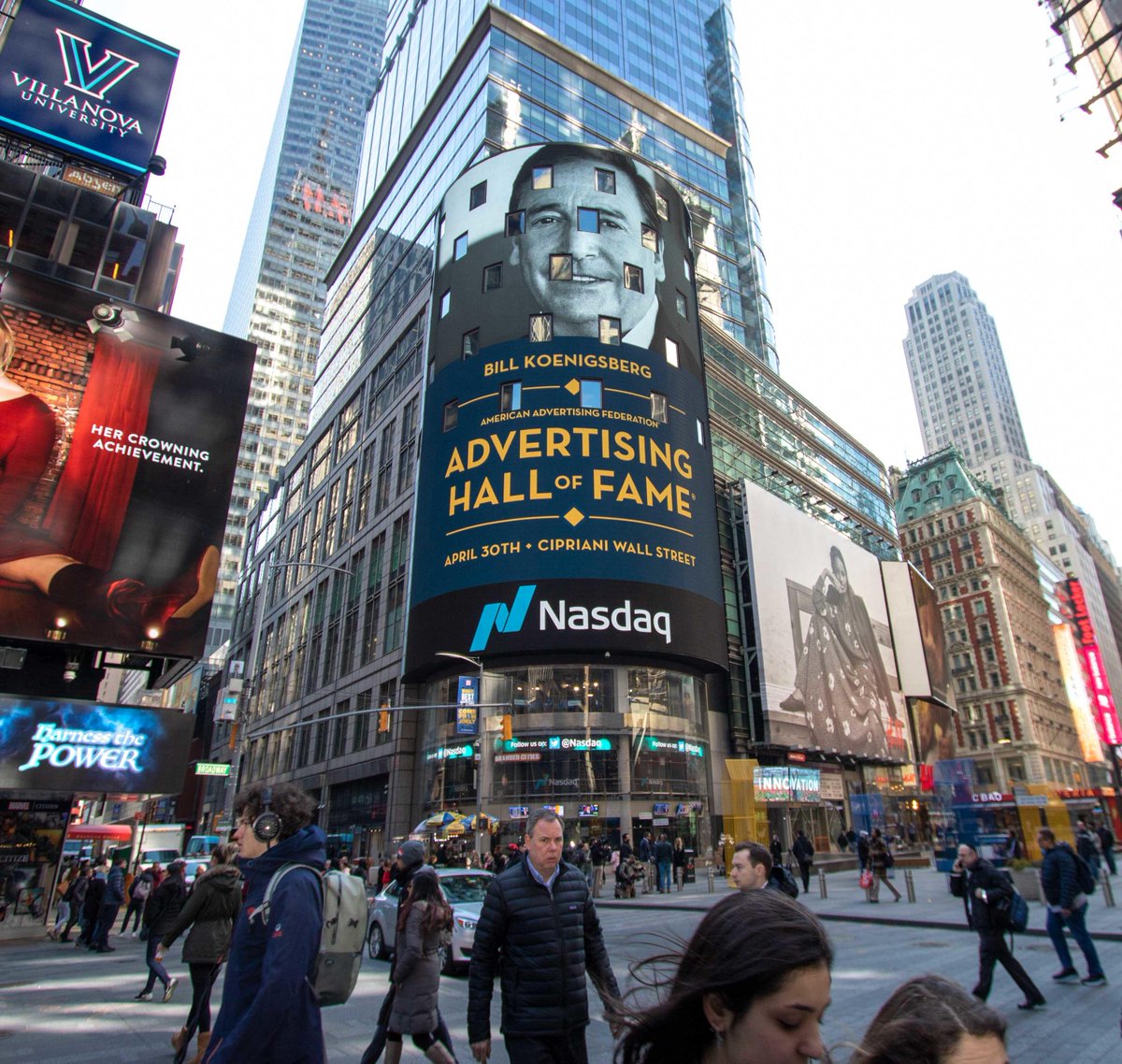 LPlanetMedia's tweet photo. Congrats to our agency Horizon Media's President, CEO &amp; Founder, Bill Koenigsberg, on his induction into the prestigious American Advertising Federation (AAF) Hall of Fame. https://t.co/coclXetmwq