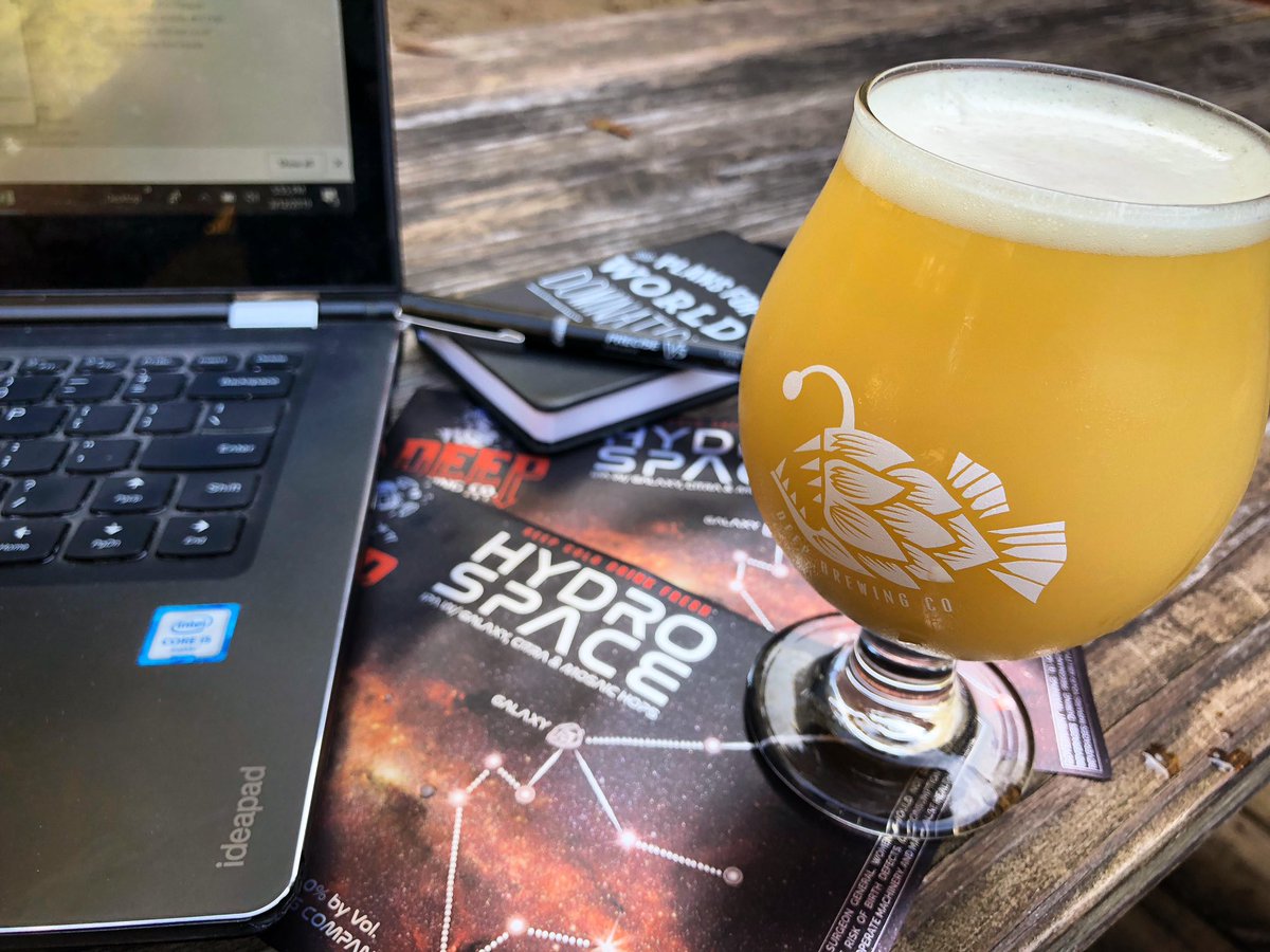 DeepBrew's tweet image. Couple small changes to the label for our next can drop on FRIDAY 3/22.

#ihearttally #craftcans #freshAF #hazy #hazyipa #neipa #hydrospace #endofday